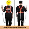 National Standard Double Back Full Body Double Hook Buffer Safety Belt European Five Point High-altitude Work Safety Belt