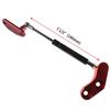 ATV Black+Red Billet Aluminum Anodized Door Opener Kit For 17-20 Can-Am Maverick