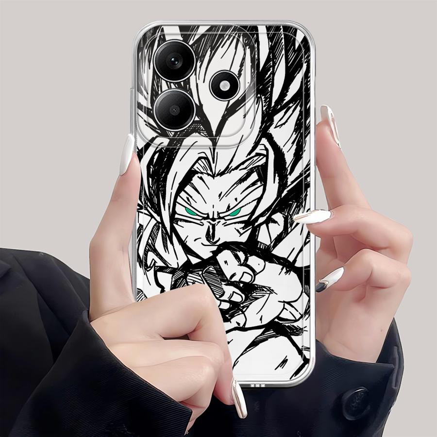 Soft Phone Cover Case for Xiaomi Redmi Note 14 Pro Plus 10S 12 A4 11S 13C 9 10 12S 11 14C Note 13 Hot Anime Dragonballs New