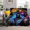 Warriors Of The Mortal Kombat Blanket Flannel Blanket for Bed, Sofa, Camping, Hiking, Picnic Essentials, Gift for Family Fan Gifts