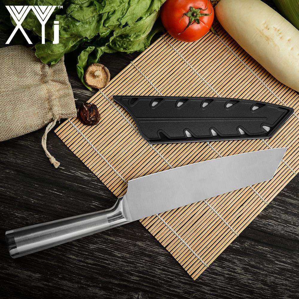 

Santoku Шеф-повар нержавеющая сталь Полный Танг Нож Японский стиль Суши Сашими Кухонный инструмент Аксессуар