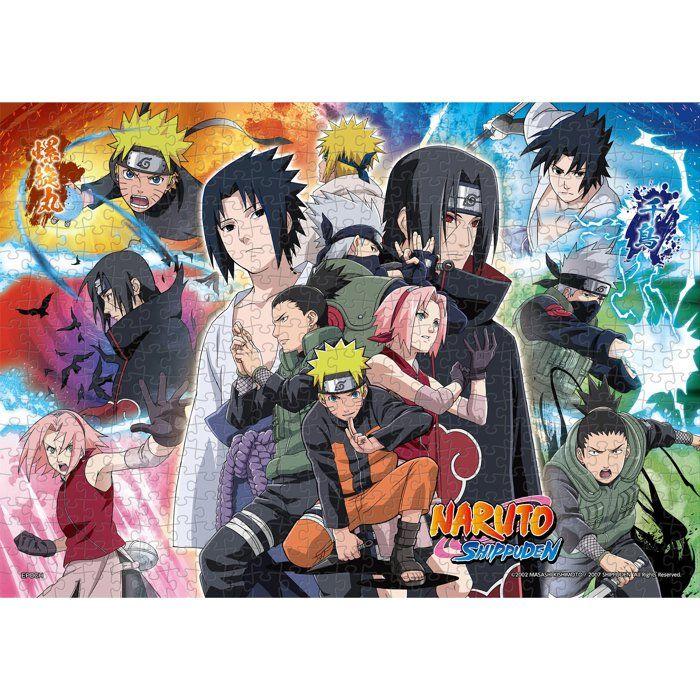 Puzzle Naruto Shippuden 500 super small pieces - EPOCH Jigsaw Puzzle - 8402K