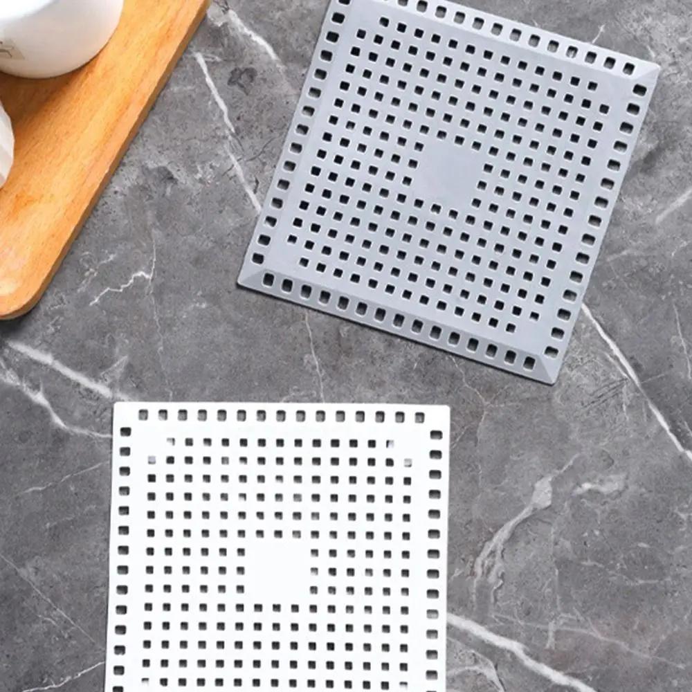 Kitchen Sink Strainer Anti-blocking Mesh Trap Waste Catcher 14.5cm Square Sewer Outfall Drain Filter Kitchen Bathroom Accessory