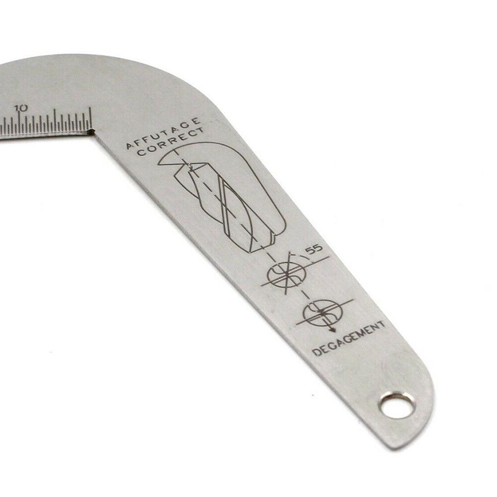 

Double Sided Drill Gauge 118 Degrees 39.78mm *89.5mm Drill Gauge Easy Storage Lightweight Portability Brand New China Mainland