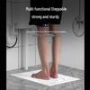 Compact Ceramic Squat Toilet with Flip Lid and Cover Plate