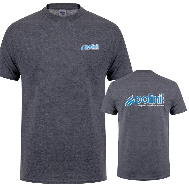 Polini T Shirt Men Women Polini Scooter Racing Performance Parts Tees Shirt Short Sleeve Unisex Man Clothes Tops LH-473