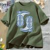 Vintage Western TShirts Cowboy Boots T Shirt Womens Western Cowgirl Trendy Graphic Tee Country Vintage Oversize Cotton Tees