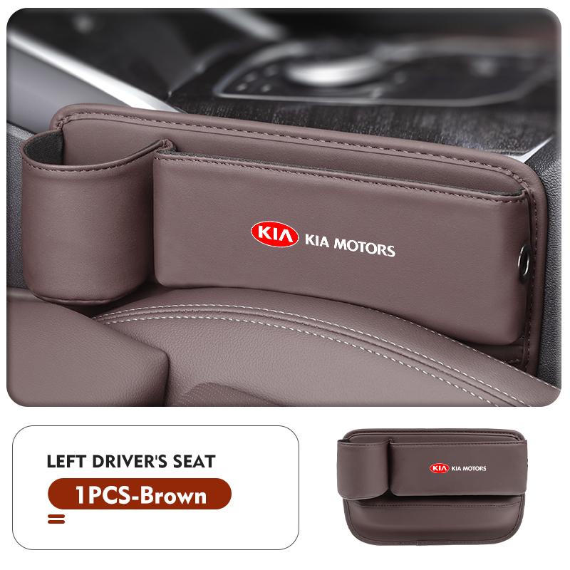 Car Seat Gap Storage Box Phone Bottle Cup Holder Accessories For KIA Sportage Rio Ceed Niro Soul Stonic Picanto Proceed