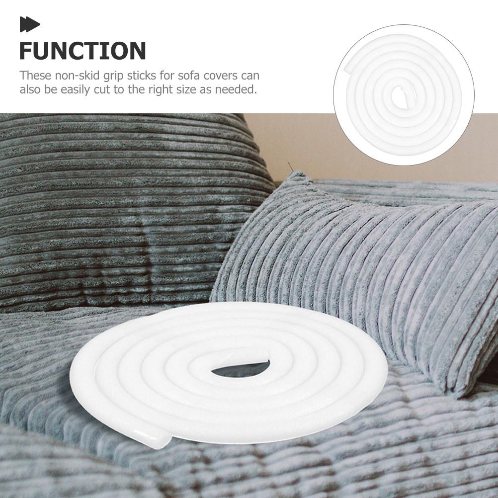 Sofa Slipcover Foam Tuck Grip Couch Cover Stick Foam Gripper Non-Slip Strip Furniture Protector Sofa Accessory Couch Cover Grip