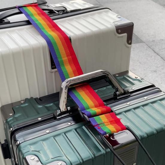 Ayarlanabilir Bagaj Bağlantı Kayışları Bagaj Esnek Sabitleme Kemeri Bavullar İçin Bagaj Taşıma Kayışı Seyahat Güvenli İstifleme Eller Serbest Kolaylık