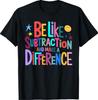 Be Like Subtraction and Make A Difference Funny Math Teacher T-Shirt2