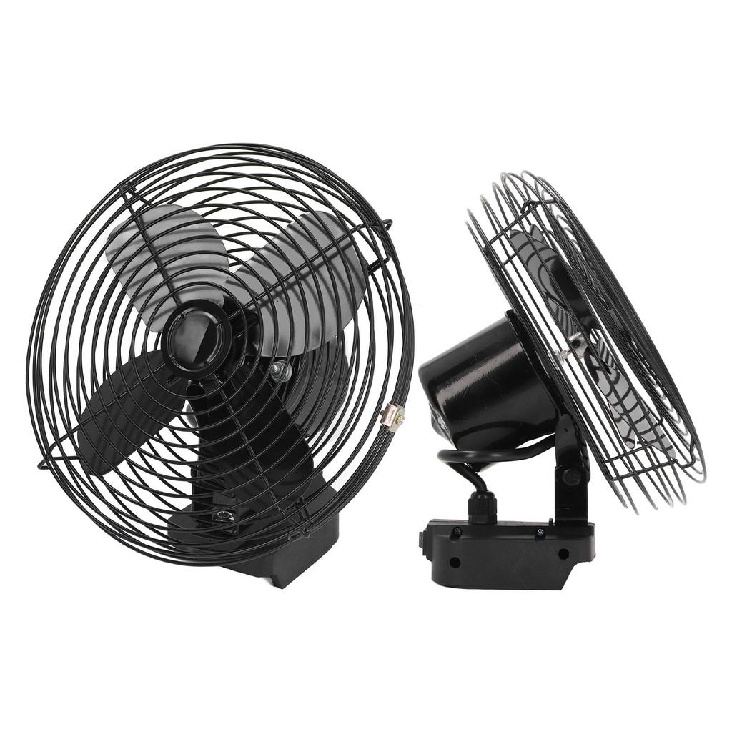 8in Mini Desktop Fan Rechargeable Battery Operated Camping Fan for Family Office Outdoor Travel