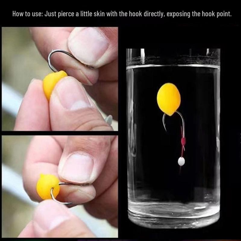 Momeală de pescuit cu bilă plutitoare cu aromă puternică pentru pește sălbatic