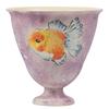 Hand-painted Goldfish Teacup Ceramic Handleless Matcha Green Tea Latte Mug For Adults