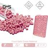 Mini forma na ledové kostky s lopatkou a úložným boxem Snadno vyjímatelná forma na led 104 kostek Výrobník ledových koulí do mrazáku pro chlazení nápojů, kávy, džusu