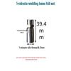 304 Stainless Steel Fan-Shaped High-Pressure Car Washer Spray Nozzle
