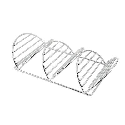 V-förmiger Taco-Halter aus Edelstahl