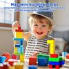 32-Pcs Magnetic Blocks, Montessori-Style 3D Color Building Toys. Educational Construction Cubes for Kids Aged 3+, Perfect Gift