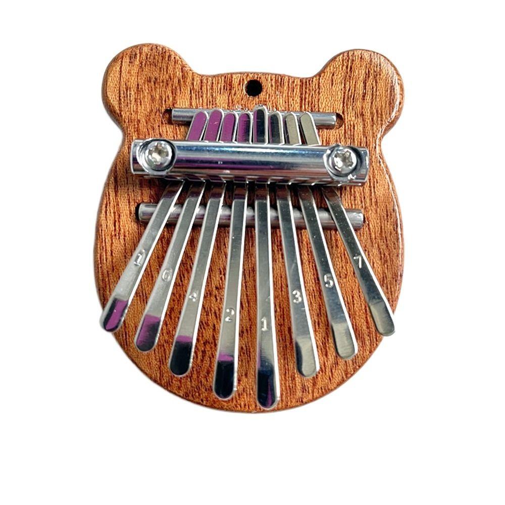 Easy-to-Learn Finger Piano Mini Hand Piano Keyboard Instrument 8 Keys Kalimba Kids Gift