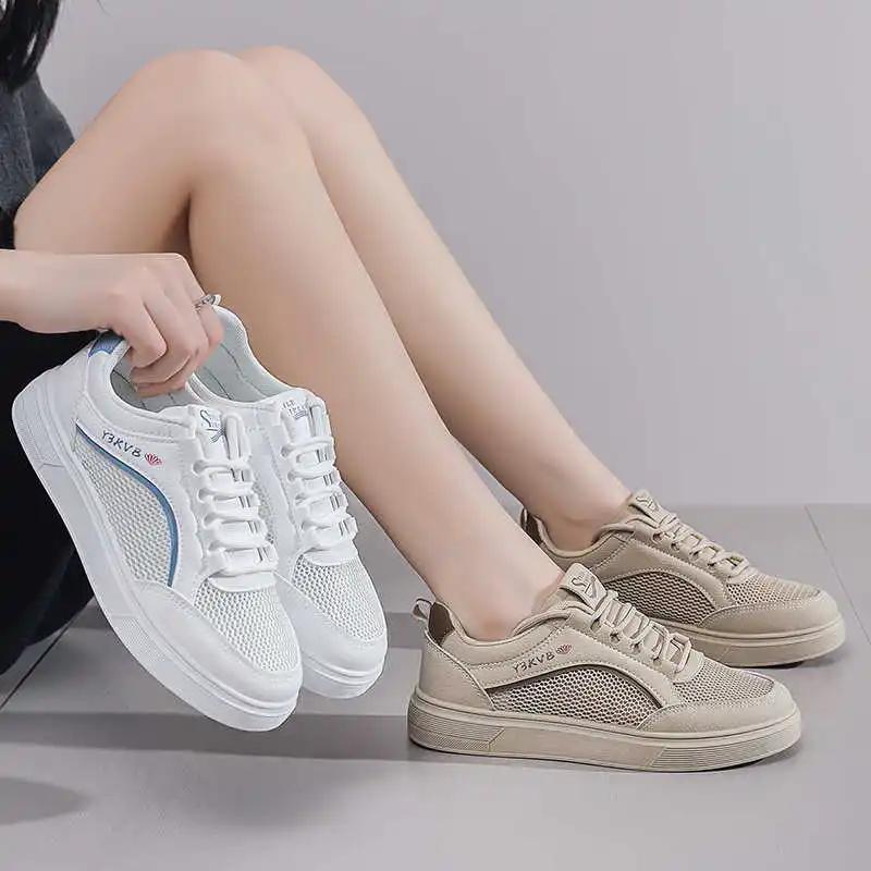 Ecoleather Sumer Boot Women's Tennis Best Sports Boots For Walking Shoes High Top Sneakers Woman Trnis Workout