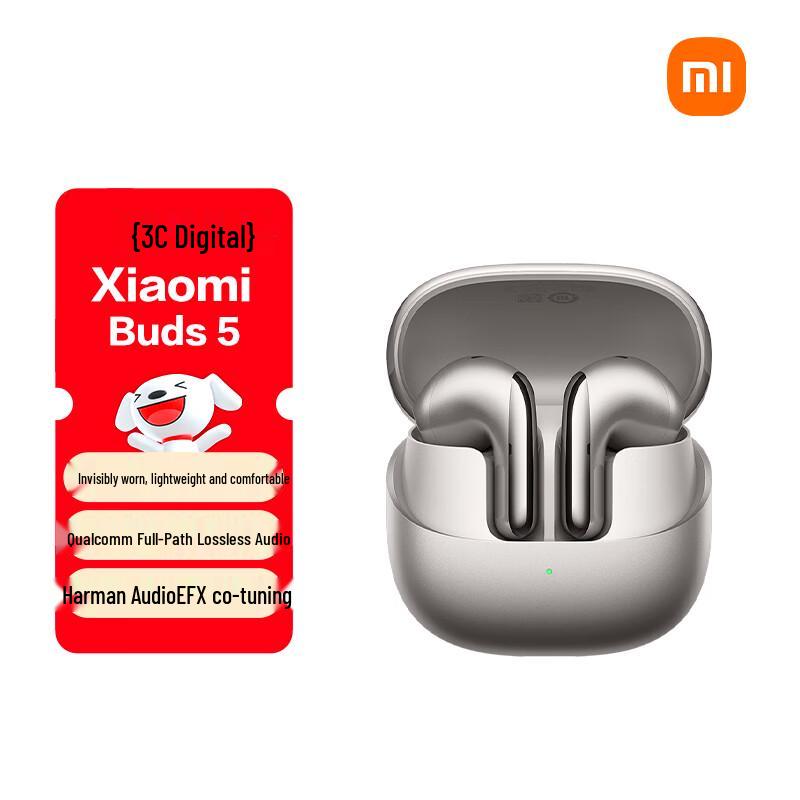 Xiaomi Buds 5 Semi-in-ear Noise-Cancelling Bluetooth Earbuds