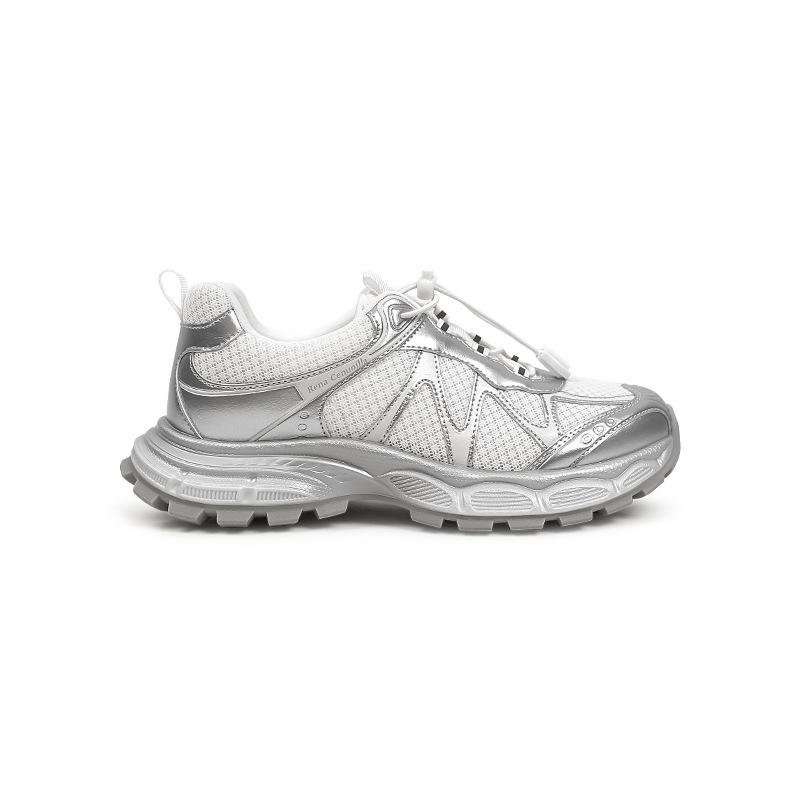 

Delicate and breathable version~ Ba s same niche thick-soled heightening sports dad shoes for women s 2025 autumn new casual shoes 34