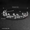 Simple Crystal Women's Hair Bands Fashion Alloy Mori Princess Headband Headdress Party Holiday Jewelry Hair Accessories Tiara