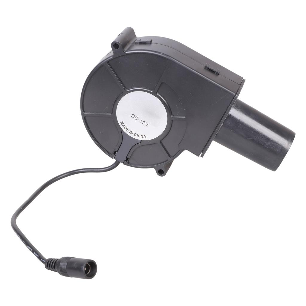 Powerful 12V Electric Blower Durability Construction For Fireplaces Stove Outdoor Cooking And Electronic Device Cooling