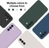 Fashion Liquid Silicone Phone Case For Samsung Galaxy A57/A37/A17/A07/A56/A36/A26/16/A06/A05S/A05, Shockproof Microfiber Lining