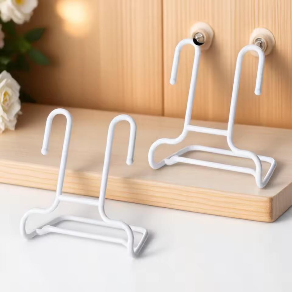 2Pcs Multi-Purpose Shoe Rack Double Hooks for Household Balcony Storage Sunshine Drying Shoes Organizer Home Essentials