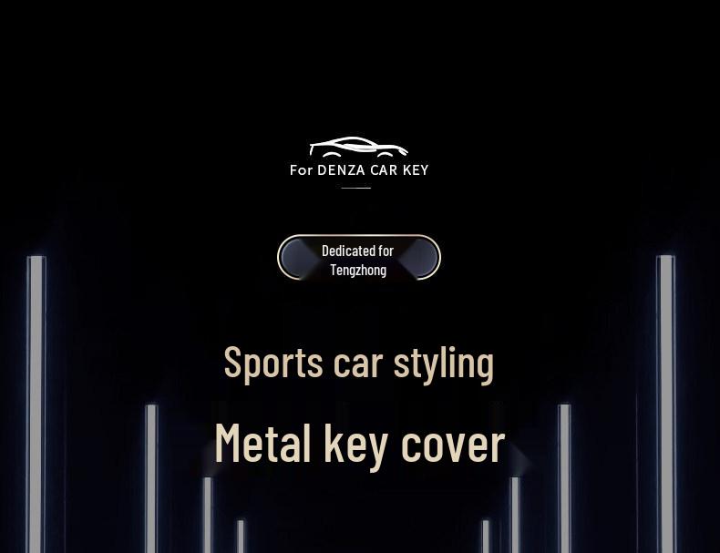 BYD D9 N7/N8 Key Case 2025: High-End Metal Buckle Car Accessory for All Genders