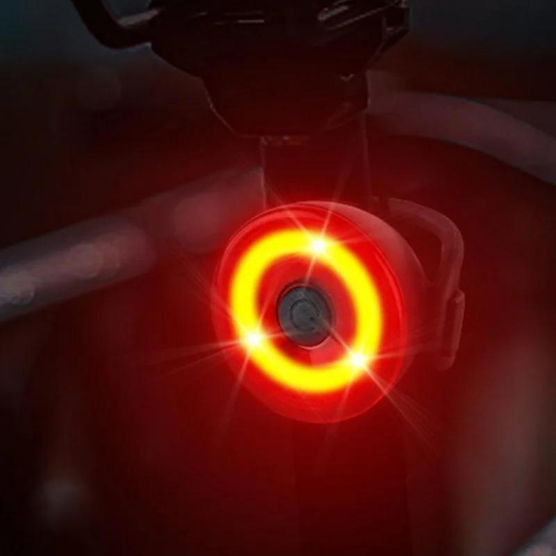 MINI Bicycle Light Bright Bicycle Tail Lamp Portable Cycling Taillight LED Lamp Beads Bike Front Rear Light Cycling Equipment