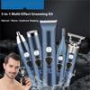 Men's 5-in-1 Electric Body Hygienic Beauty Razor Shaver for Face Ear Nose - Professional Hair Trimmer