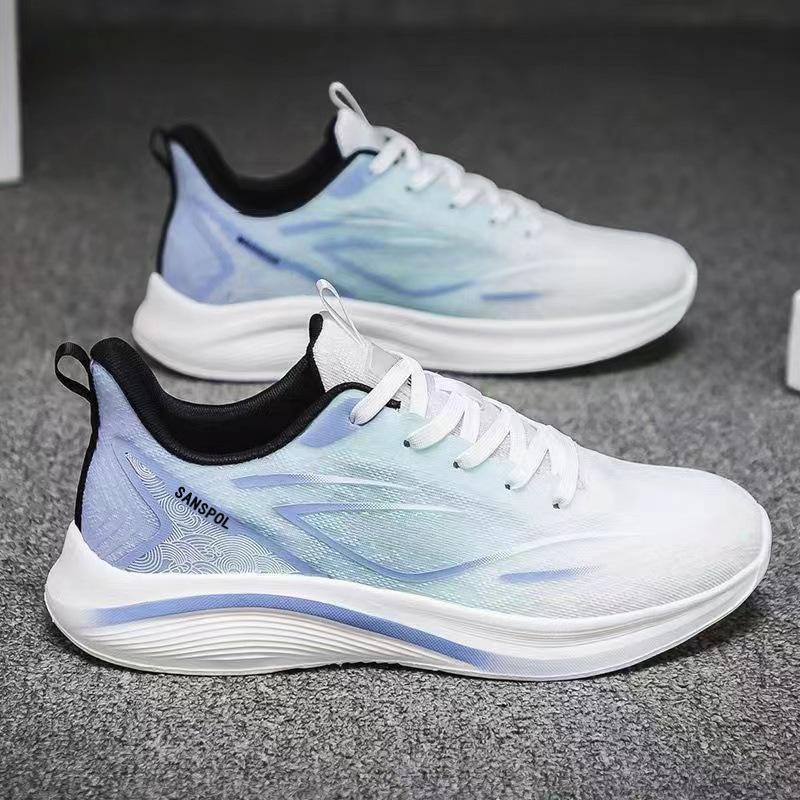 Summer New Men's Shoes Mesh Breathable Sports Casual Shoes Fashion Versatile Shoes Soft Sole Travel Shoes