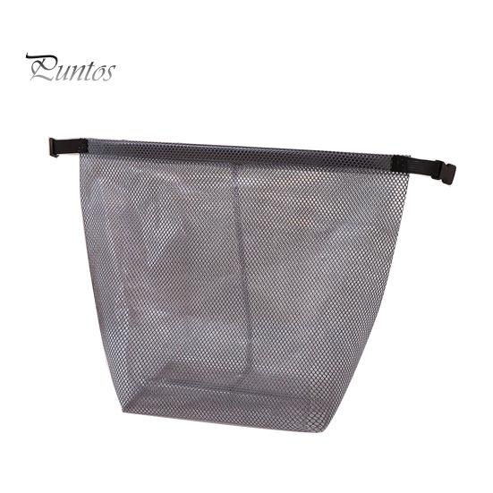 

Портативна сумочка для зберігання Легка косметична сумка для душу Caddy Bag великої місткості Водонепроникна суха сумка Органайзер для зберігання L сірий