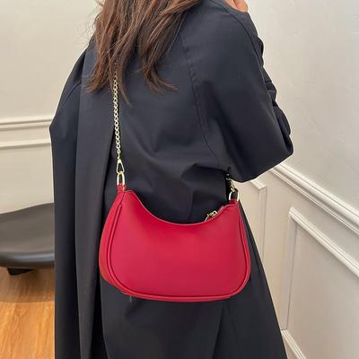 Popular Bags Women's Summer New Versatile High-end Sense Niche Fashion Shoulder Bag Underarm Dumpling Bag