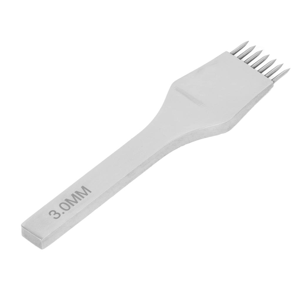 Leather Pricking Iron High Speed Steel Mirror Polished Round Cutting Leather Sewing Stamping