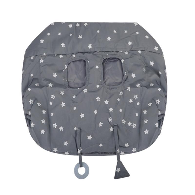 

Soft Breathable Fabric Baby High Chair Cover Universal Protector Sleeve For Public Dining Machine Washable 1