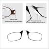 Mini Nose Clip On Reading Glass Men for Women Rimless Portable Magnifying Presbyopic Glasses Eyewear Ladies