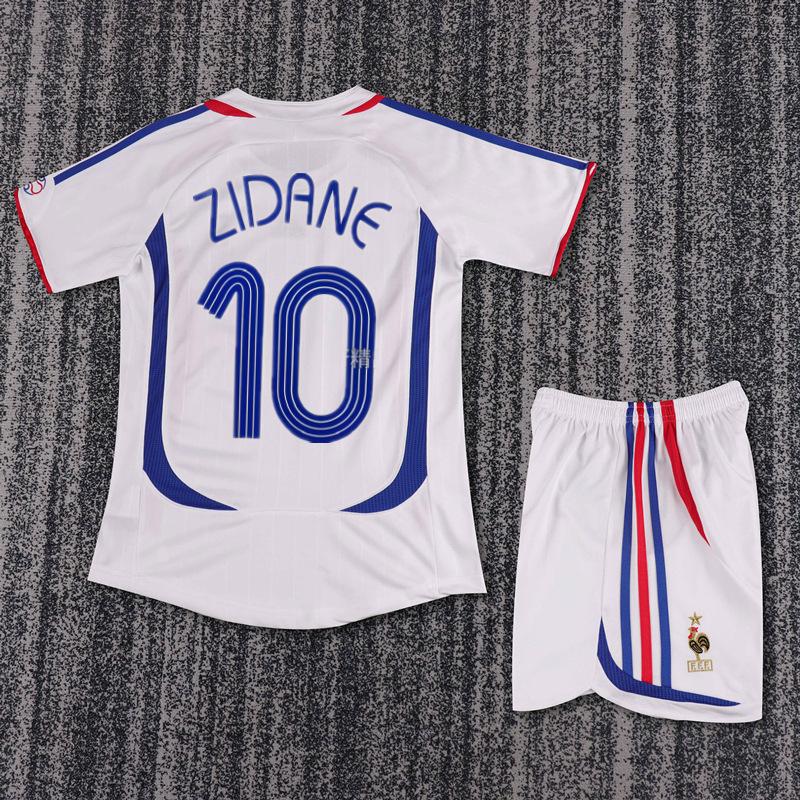 Retro Children S Jersey Football Jersey Classic Nostalgic Replica Short-Sleeved Sportswear Children s size 16