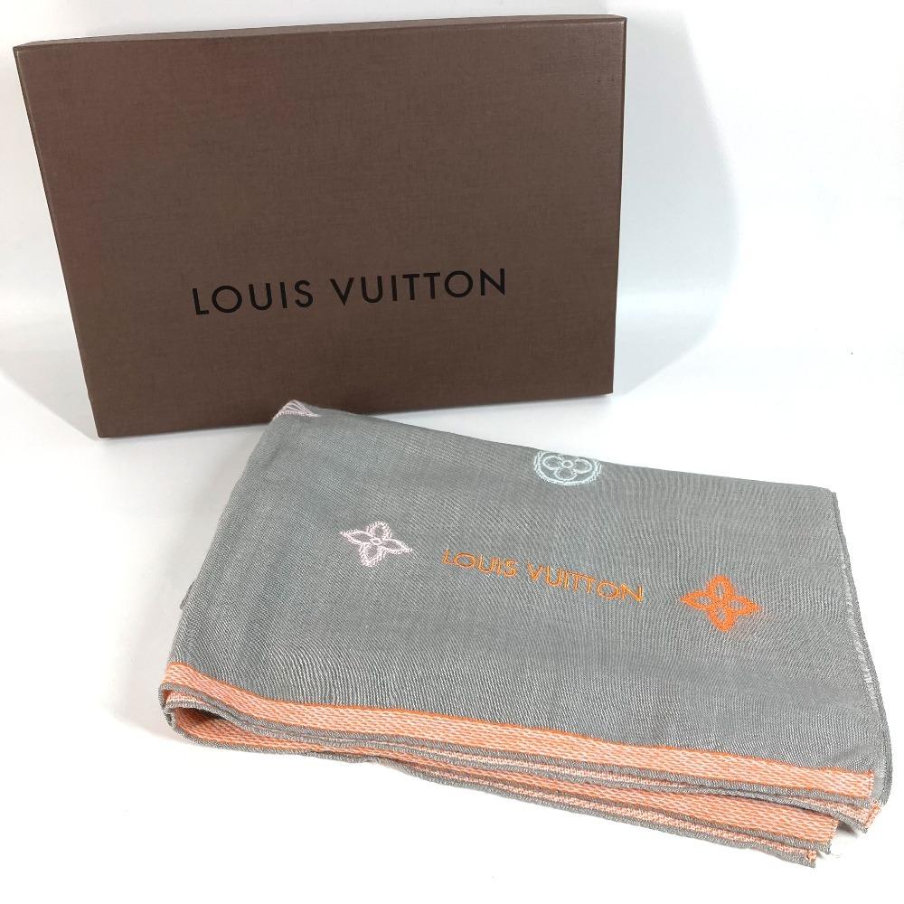 Louis Vuitton M70385 Embroidery Monogram LV Logo Stole / Shawl Muffler Shawl