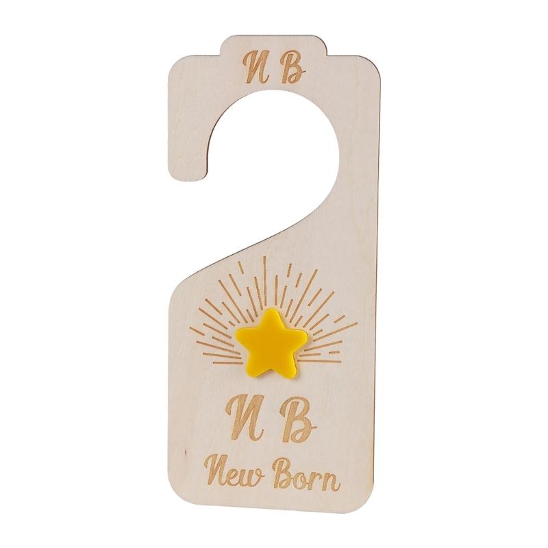 Set of 7 Wood Baby Wardrobe Closet Dividers Nursery Clothing Organizers Infant Clothes Size Organization Partition