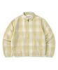Thisisneverthat Big Plaid Flannel Jacket Yellow
