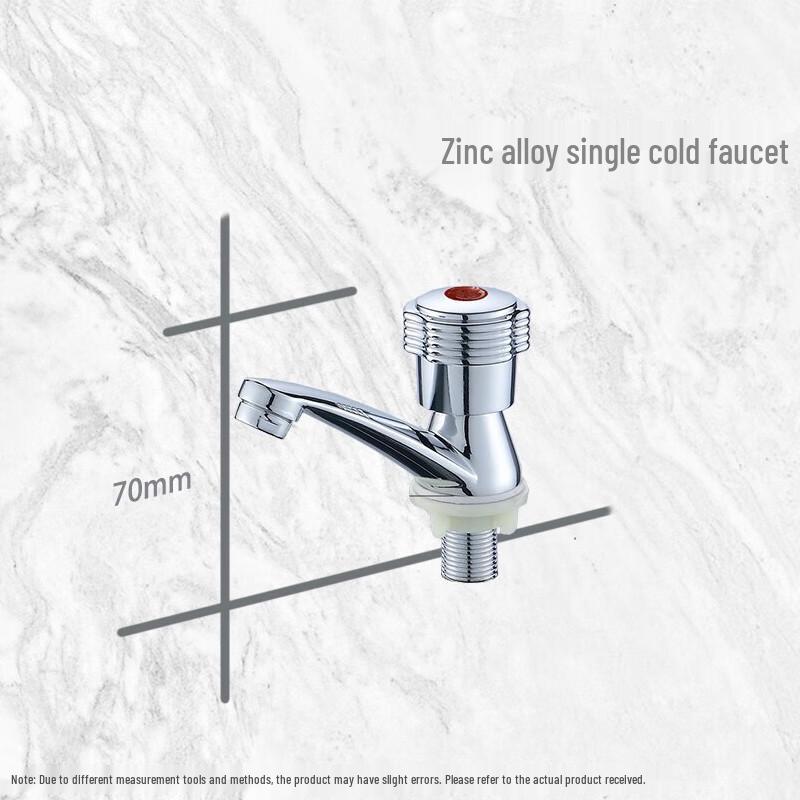 WDOFS Single Cold Bathroom Sink Faucets