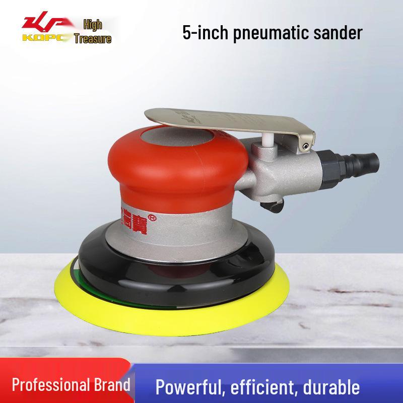 5" Gaobao Pneumatic Sander & Polisher for Car, Air, and Stone Surfaces