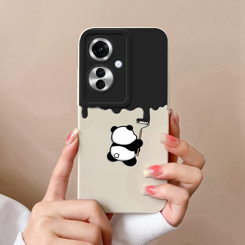 Sacs pour téléphone pour Oppo F25 Pro F23 Realme C20 C25 C30 C31 C33 C35 Narzo N53 N63 Motif Arbre de Coco de Plage Étui de Protection en Silicone Liquide pour Coque Oppo