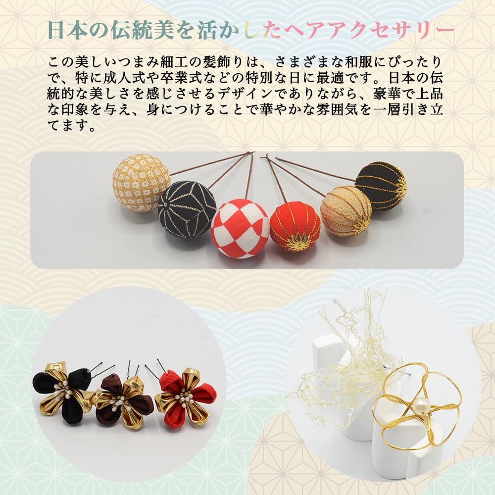 Available in 3 Perfect for and This hair accessory features Japanese dried and artificial Perfect for and colors. Coming-of-Age Ceremonies,