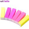 6Pcs/Pack Nail Art Buffer File Fluorescence Block Pedicure Manicure Buffing Sanding UV Gel Polish