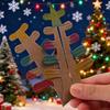 DIY Artificial Crystal Growing Magic Sakura Paper Tree Novelty Toy Christmas Tree Kids New Year Gift Xmas Home Decor Ornament
