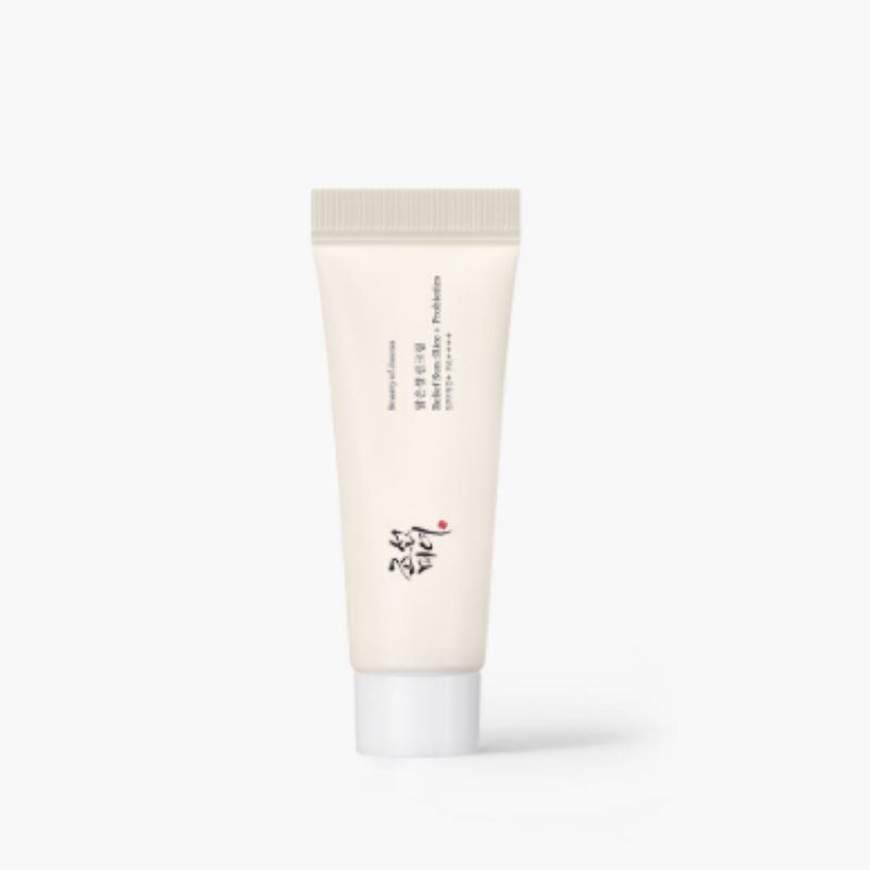 Beauty of Joseon Relief Sun Rice + Probiotics SPF50+ PA++++ 10ml Reisegröße Koreanische Sonnencreme für Feuchtigkeitsspendende Haut white
